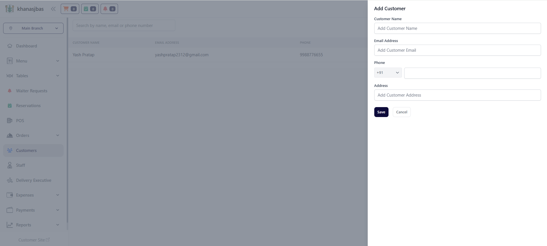 Customers Management Image